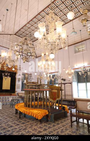 Synagogue Paradesi, Kochi Banque D'Images