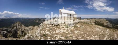 Loma del Calar de Cobo y Puntal de Misa, 1796 métros, Parque Natural de las Sierras de Cazorla, Segura y Las Villas, provincia de Jaen, Espagne, Europe Banque D'Images