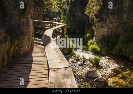 Cerrado de Elias, Ruta del rio Borosa, parque Natural sierras de Cazorla, Segura y Las Villas, Jaen, Andalousie, Espagne, Europe Banque D'Images