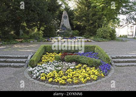 Monument Fallersleben à Hoexter Banque D'Images