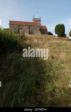 Église St Arilda, Olbury on Severn, Gloucestershire, Angleterre Banque D'Images