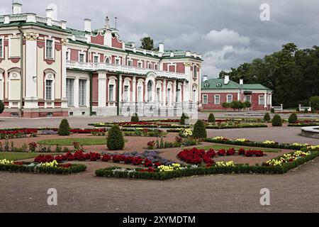 Palais dans le jardin de Kadriorg, Tallinn, Estonie, Europe Banque D'Images