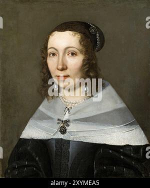 Portrait de Maria Sibylla Merian. Jacob Marrel. 1679. Banque D'Images