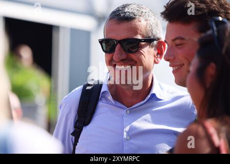 Guenther Steiner, ehemaliger Haas F1 Teamchef , ITA, formel 1 Weltmeisterschaft, Grand Prix d'Italie, Autodromo Nazionale Monza, 30.08.2024 Foto : Eibner-Pressefoto/Annika Graf Banque D'Images