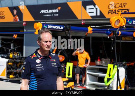 Monza, Italie. 29 août 2024. Paul Monaghan (GBR, Oracle Red Bull Racing), Grand Prix de F1 d'Italie à l'Autodromo Nazionale Monza le 29 août 2024 à Monza, Italie. (Photo de HOCH Zwei) crédit : dpa/Alamy Live News Banque D'Images