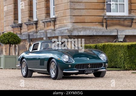 Ferrari 275 GTB/C 1965 au salon prive concours 2024 au Blenheim Palace Woodstock Oxfordshire UK Banque D'Images