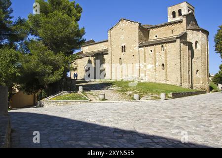 La Cattedrale di San Leone, Italie, Marches, Europe Banque D'Images