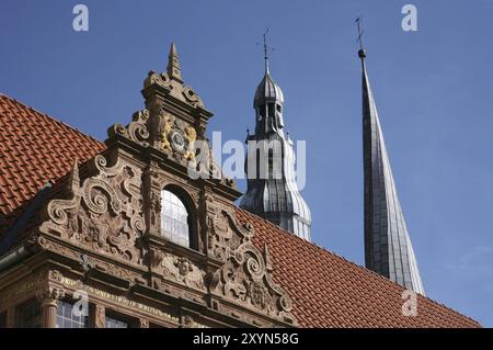 Lemgo St Nicolai Banque D'Images