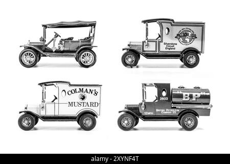 Modèles d'allumettes d'Antan Y-1 Ford Modèle T 1911 Banque D'Images