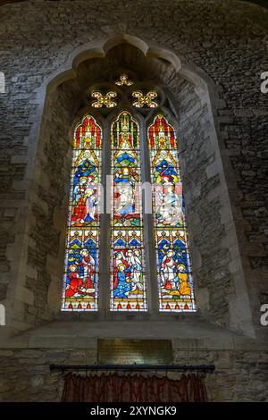 Église St Mary, Bampton, Angleterre Banque D'Images