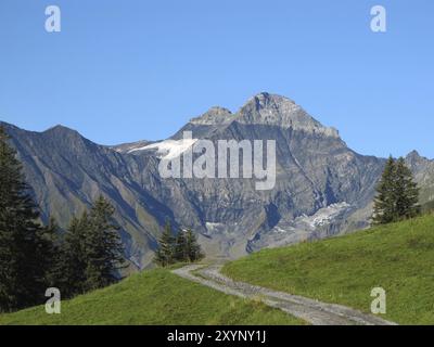 Montagne à Elm en été Banque D'Images