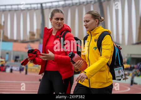 Chantal RIMKE (LC Jena), ALLEMAGNE, poids mis femmes PER, Leichtathletik, Athlétisme, Championnats du monde d'athlétisme U20 Lima 24, Leichtathletik Weltmeisterschaften, 30.08.2024, Foto : Eibner-Pressefoto/Jan Papenfuss Banque D'Images