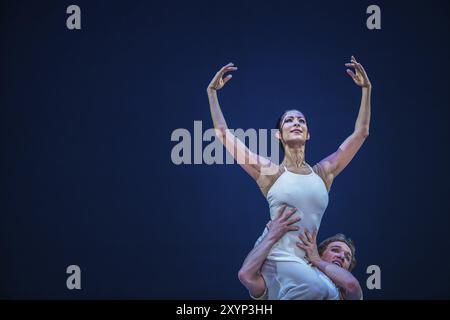 Au Staatsoper Berlin : Benjamin Millepied, directeur de ballet de l'Opéra National de Paris à partir de 2014 avec le ballet 'Daphnis et Cloe' ? Pour ce néo Banque D'Images