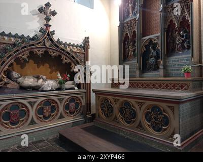 L’église Sainte-Élisabeth est un édifice religieux sis rue de Nimy, à une centaine de mètres de la Grand-place de Mons, en Belgique. Une chapelle cons Banque D'Images