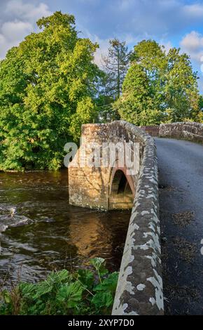 Vieux pont de Warcop, Warcop, Cumbria Banque D'Images