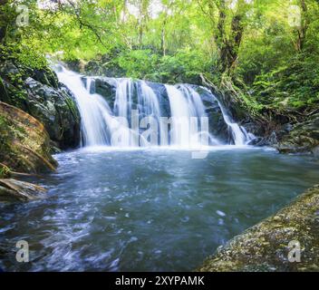 Chute d'eau Chet Khot niveau 1 Saraburi thaïlande Banque D'Images