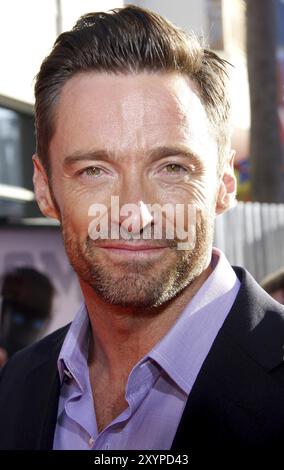 UNIVERSAL CITY, CA, 2 OCTOBRE 2011 : Hugh Jackman à la première de 'Real Steel' à Los Angeles, à l'Amphitheatre Gibson à Universal City, États-Unis Banque D'Images