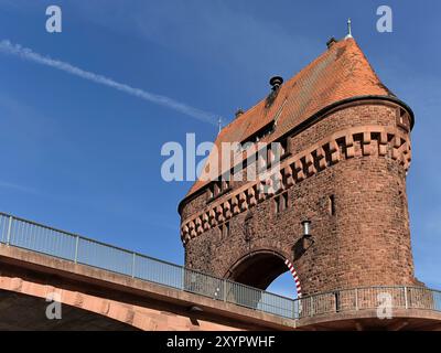 Pont principal de Miltenberg Banque D'Images