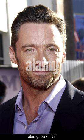 UNIVERSAL CITY, CA, 2 OCTOBRE 2011 : Hugh Jackman à la première de 'Real Steel' à Los Angeles, à l'Amphitheatre Gibson à Universal City, États-Unis Banque D'Images