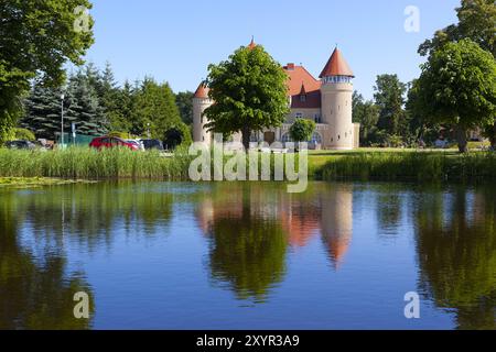 Château de Stolpe sur l'île d'Usedom Banque D'Images