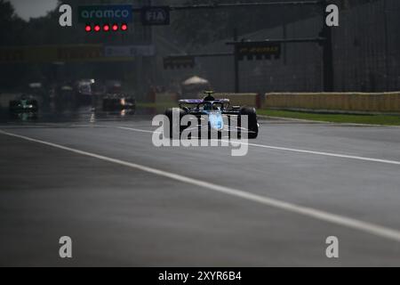 Monza, Italie. 30 août 2024. 10 pendant la séance d'essais, le 30 août, de formule 1 Pirelli Gran Premio d'Italia 2024, prévue sur l'Autodromo Nazionale di Monza Track à Monza (MB) Italie - du 29 août au 1er septembre 2024 (photo Alessio de Marco/Sipa USA) crédit : Sipa USA/Alamy Live News Banque D'Images