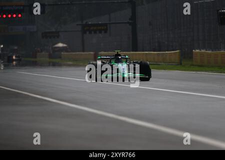 Monza, Italie. 30 août 2024. 24durant la séance d'essais, le 30 août, de formule 1 Pirelli Gran Premio d'Italia 2024, prévue sur l'Autodromo Nazionale di Monza Track à Monza (MB) Italie - du 29 août au 1er septembre 2024 (photo Alessio de Marco/Sipa USA) crédit : Sipa USA/Alamy Live News Banque D'Images