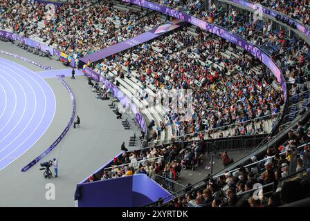 Saint-Denis, France - août 30 2024 : para Athlétisme au stade de France pendant les Jeux Paralympiques de Paris 2024. Banque D'Images