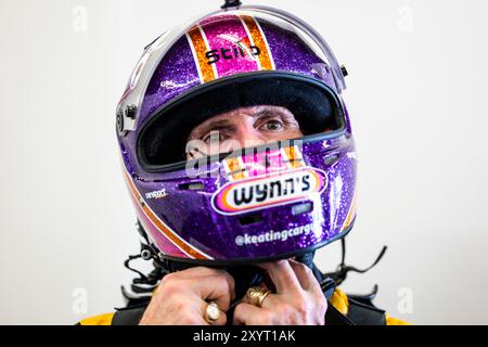 Austin, Etats-Unis. 30 août 2024. KEATING Ben (usa), Proton Competition, Ford Mustang GT3, portrait lors de la Lone Star Star Star le Mans 2024, 6ème manche du Championnat du monde d'Endurance FIA 2024, du 30 août au 1er septembre 2024 sur le circuit des Amériques à Austin, Texas, États-Unis d'Amérique - photo Julien Delfosse/DPPI crédit : DPPI Media/Alamy Live News Banque D'Images