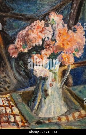 Tableau de Pierre Bonnard intitulé bouquet de fleurs peint en 1926 Banque D'Images