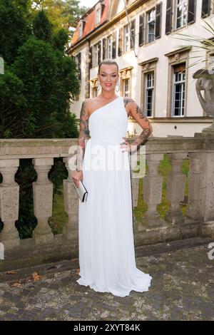 Evénement - le film rencontre les médias Doreen Steinert BEI der le film rencontre les médias - Veranstaltung im Schlosshotel Berlin par Patrick Hellmann AM 30.08.2024 à Berlin. *** Film rencontre les médias Doreen Steinert à l'événement film rencontre les médias au Schlosshotel Berlin par Patrick Hellmann le 30 08 2024 à Berlin Copyright : xEventpressxKochanx Banque D'Images