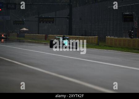 Monza, MB, Italie. 30 août 2024. 18 pendant la séance d'essais, le 30 août, de formule 1 Pirelli Gran Premio d'Italia 2024, prévue à l'Autodromo Nazionale di Monza Track à Monza (MB) Italie - du 29 août au 1er septembre 2024 (crédit image : © Alessio de Marco/ZUMA Press Wire) USAGE ÉDITORIAL SEULEMENT! Non destiné à UN USAGE commercial ! Banque D'Images