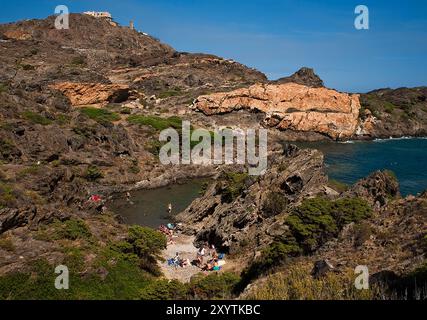 Costa Brava : Cabo de Creus Banque D'Images