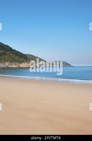 Une des îles Matsu de nombreuses plages de sable intactes. Celui-ci est sur l'île de Beigan à Taiwan Banque D'Images