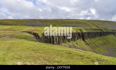 Pennine du paysage à la tasse haute Nick en Cumbria, Angleterre, Royaume-Uni Banque D'Images