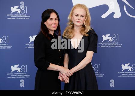 Venise, Italien. 30 août 2024. Halina Reijn assiste à l'appel photo pour 'Babygirl' lors du 81e Festival International du film de Venise au Palazzo del Casino sur le Lido à Venise, Italie, le 30 août 2024. Crédit : dpa/Alamy Live News Banque D'Images