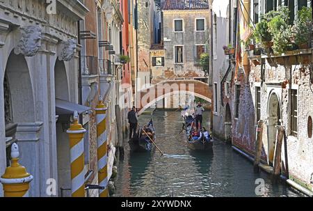 Motif de Venise, vivre et laisser vivre Banque D'Images