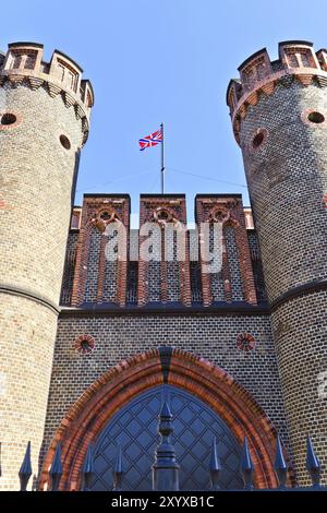 Friedrichsburg Gate, ancien fort allemand de Koenigsberg. Kaliningrad (jusqu'en 1946 Koenigsberg), Russie, Europe Banque D'Images