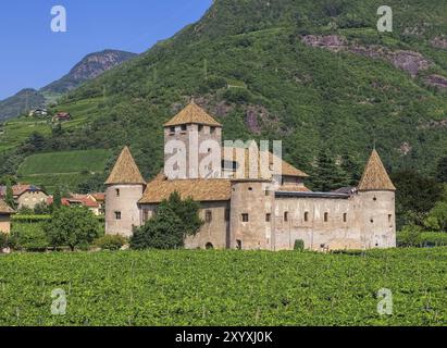 Château de Bolzano Maretsch, Château de Bolzano Maretsch 01 Banque D'Images