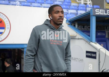 Reading, Angleterre. 31 août 2024. Kayne Ramsay avant le Sky Bet EFL League One match entre Reading FC et Charlton Athletic au Select car Leasing Stadium, Reading. Kyle Andrews/Alamy Live News Banque D'Images