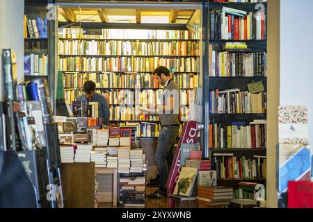 La Biblioteca de Babel, Carrer Arabi, Palma, Majorque, Îles baléares, Espagne, Europe Banque D'Images