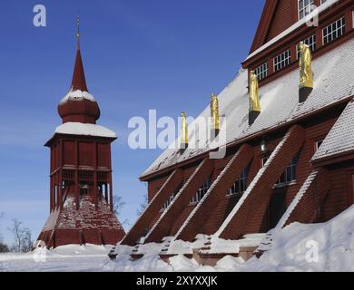 Kiruna Kyrka Banque D'Images