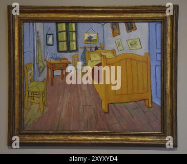 Amsterdam, pays-Bas. 20 janvier 2024. Peinture célèbre de Vincent van Gogh Banque D'Images