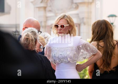 Cate Blanchett assiste à un tapis rouge pour 'Disclaimer - Chapter 5-7' pendant le 81ème Festival International du film de Venise le 30 août 2024 à Venise, IT Banque D'Images