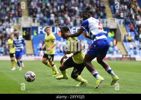 Reading, Angleterre. 31 août 2024. Pendant le Sky Bet EFL League un match entre Reading FC et Charlton Athletic au Select car Leasing Stadium, Reading. Kyle Andrews/Alamy Live News Banque D'Images