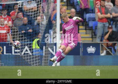 Reading, Angleterre. 31 août 2024. Will Mannion pendant le match Sky Bet EFL League One entre Reading FC et Charlton Athletic au Select car Leasing Stadium, Reading. Kyle Andrews/Alamy Live News Banque D'Images