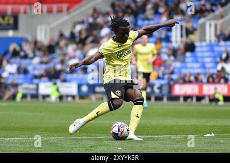 Reading, Angleterre. 31 août 2024. Tyreece Campbell pendant le match Sky Bet EFL League One entre Reading FC et Charlton Athletic au Select car Leasing Stadium, Reading. Kyle Andrews/Alamy Live News Banque D'Images