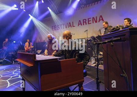 Francfort, Allemagne. 2 avril 2019. Impressions de Frankfurt Musikmesse 2019, le plus grand salon européen de l'industrie musicale Banque D'Images