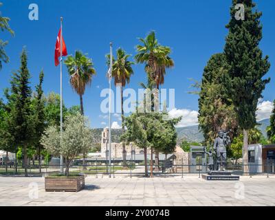 Myra ruines romaines à Orenyeri, église de St. Nicholas, Demre, Turquie. Banque D'Images