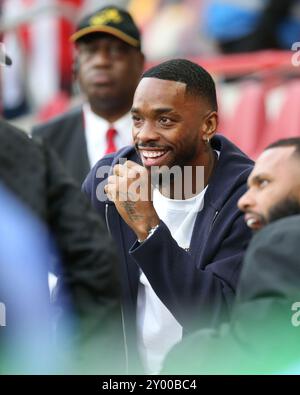 Londres, Royaume-Uni. 31 août 2024. Londres, 31 août 2024 : Ivan Toney lors du match de premier League entre Brentford et Southampton au GTECH Community Stadium le 31 août 2024 à Londres, Angleterre. (Pedro Soares/SPP) crédit : photo de presse SPP Sport. /Alamy Live News Banque D'Images