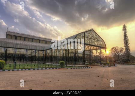 Parc Lalbagh, Bangalore, Inde, Asie Banque D'Images